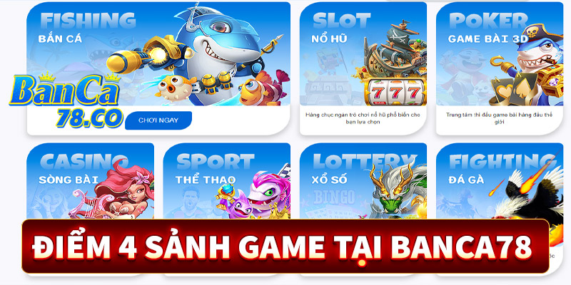 Giới thiệu sieuca cùng 4 sảnh game cá cược hot nhất 2024